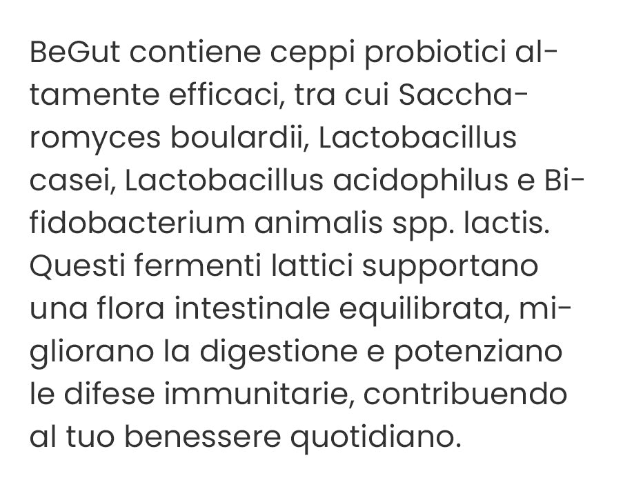 BeGut - Prendi 2 paghi 1